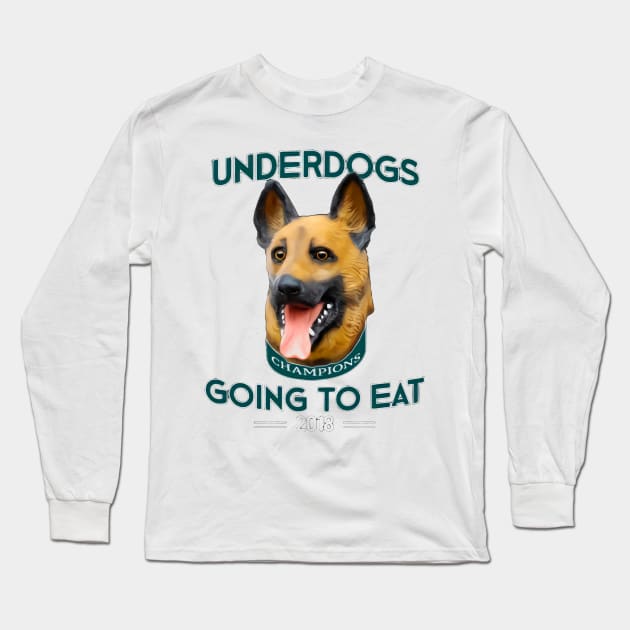 Philadelphia Underdogs 2018 Long Sleeve T-Shirt by bardonphelps